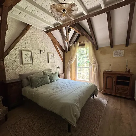 Maison Le Grand Saule Alojamento de Acomodação e Pequeno-almoço Bugnein